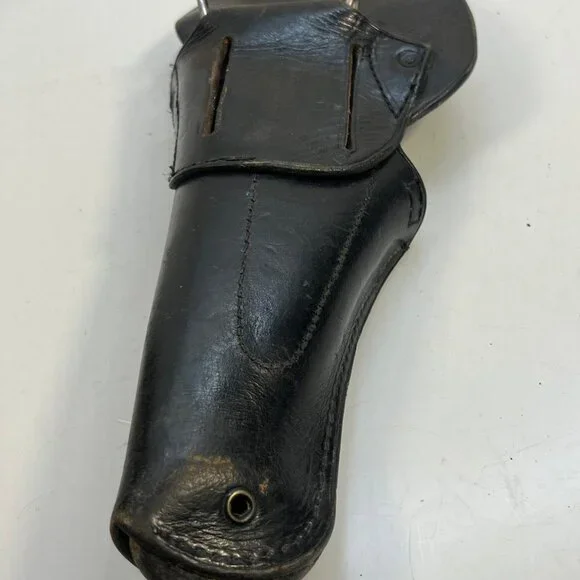 Vintage U.S. Military Leather Holster Marked Durable Collector's Item Black